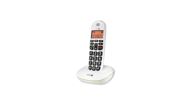 Doro doro telefon let 100w knap dekt telefon hvid