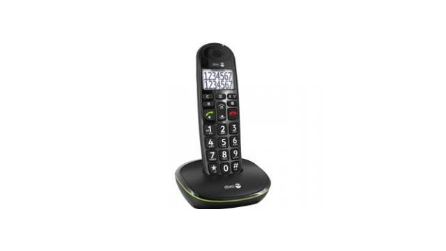 Doro Phone Easy 110, großes Tastenpflege-Dect-Telefon, schwarz