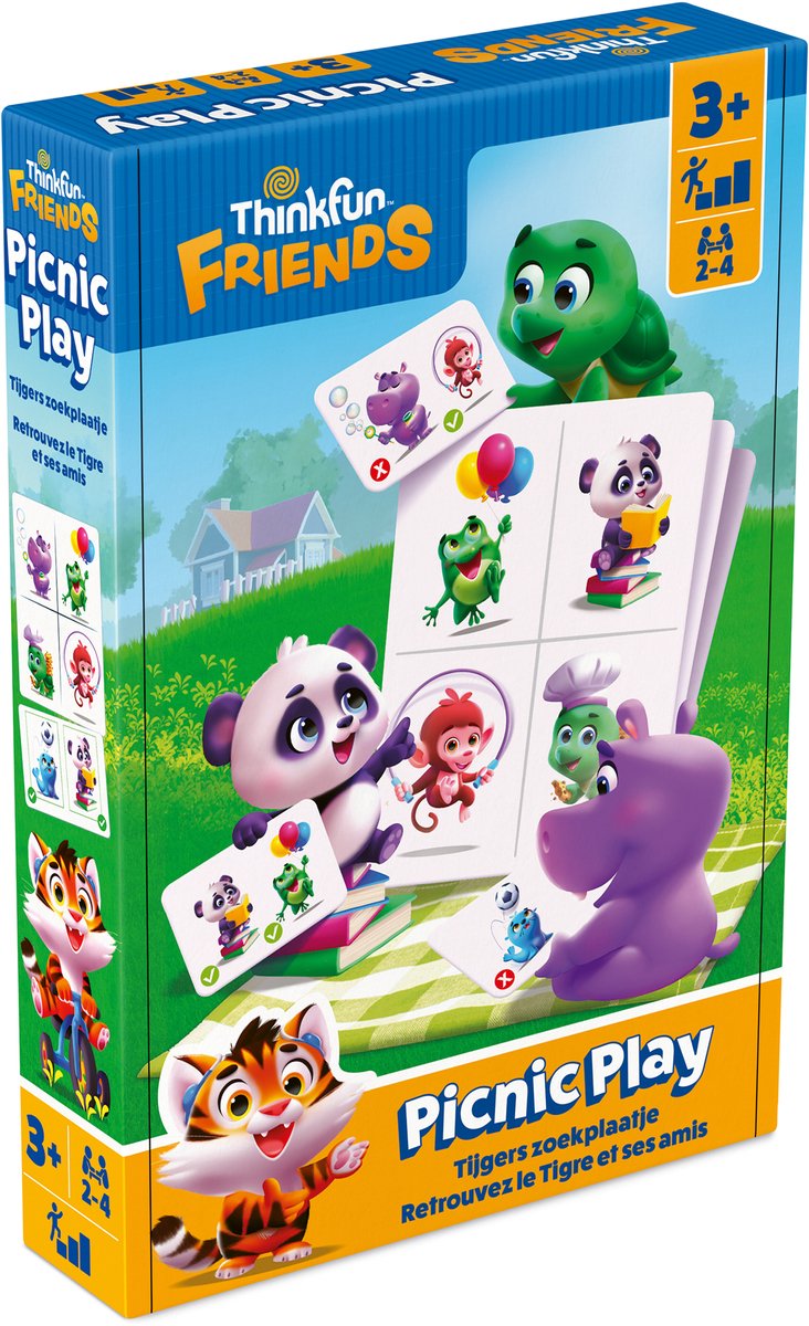 Ravensburger Thinkfun Friends Picknickspiel – 2 bis 4 Spieler