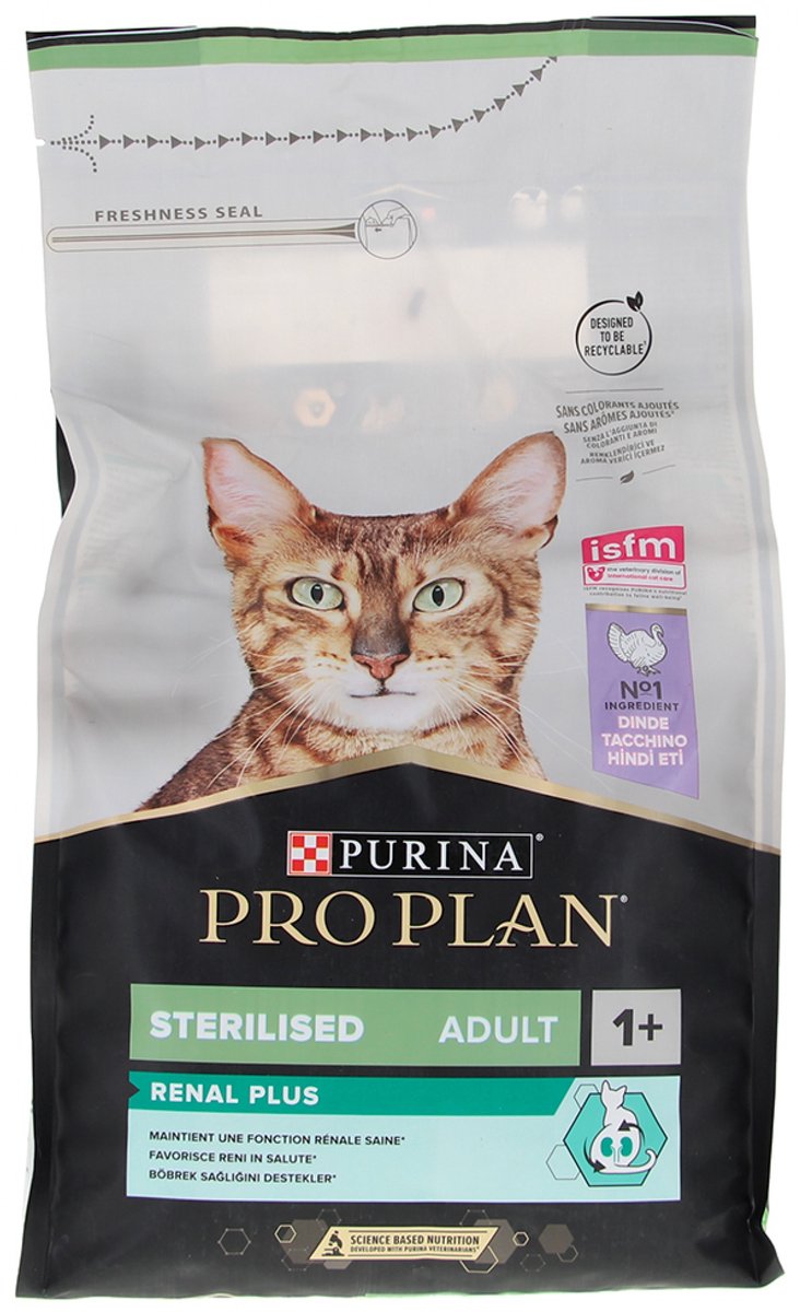 Pro Plan sterilisiert – Putenhuhn – Katzenfutter – 1,5 kg