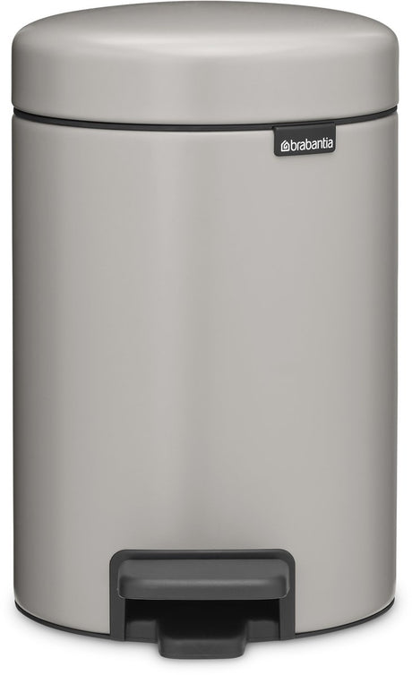 Brabantia Newicon Abfallbehälter – 12 Liter – weiches Grau