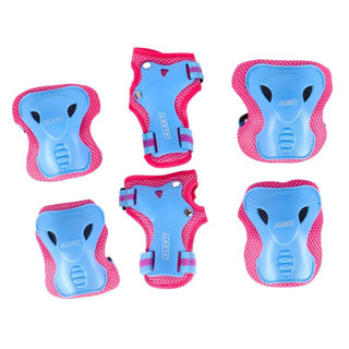 Alert Sport Schlittschuhschutz-Set Kinder 3-teilig (Größe S) rosa | 2 Stk