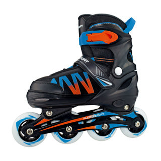 Alert Inline-Skates Größe 39-42 blau orange schwarz