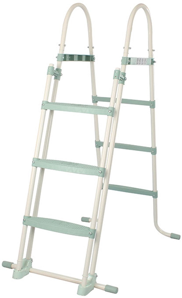 Schwimmbadtreppe Kunststoff grün 107 cm