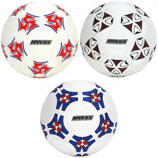 Alert Sport Fußball Rublatex (Größe 5 360-380 gr) sortiert | 5 Stück