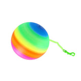 Regenbogenball mit Schnur | 4 Stück