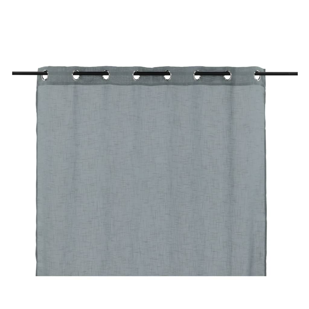 Wagen Sie Home Vorhang Kaya 240x140 cm Polyester hellgrau