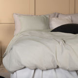 Venture Home Venture Home Duvet Cover Mila 200x150 cm bomullslys grå