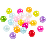 Creativ Company Wachsperlen, D 8 mm, Lochgröße 1 mm, ca. 2000 Stück, Perlmuttfarben, 500 gr 1 Beutel