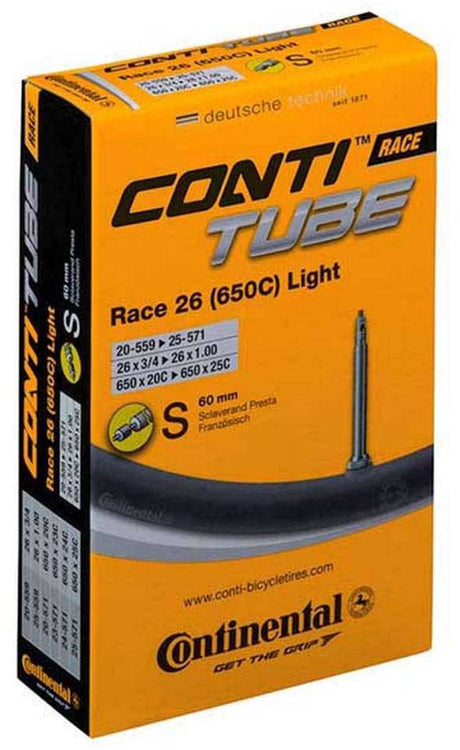Continental Schlauch Race 26 Light Conti Tube Race 26 20 25-559 571 S60 Lig