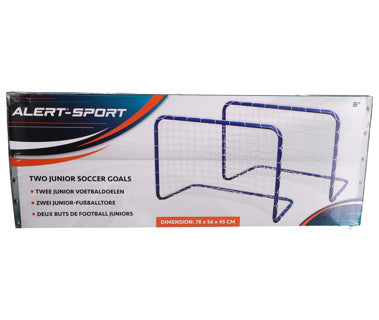 Alert Sporttor Mini 2 Stück 78x56x45 cm