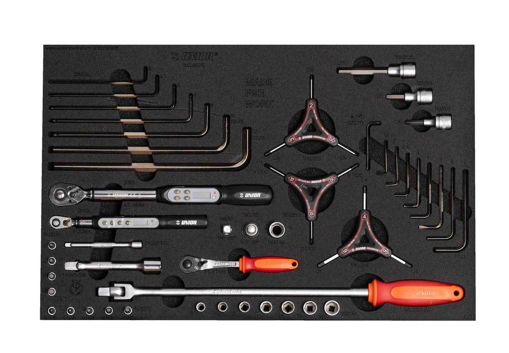 Unior Tool Inlay-Werkzeugwagen