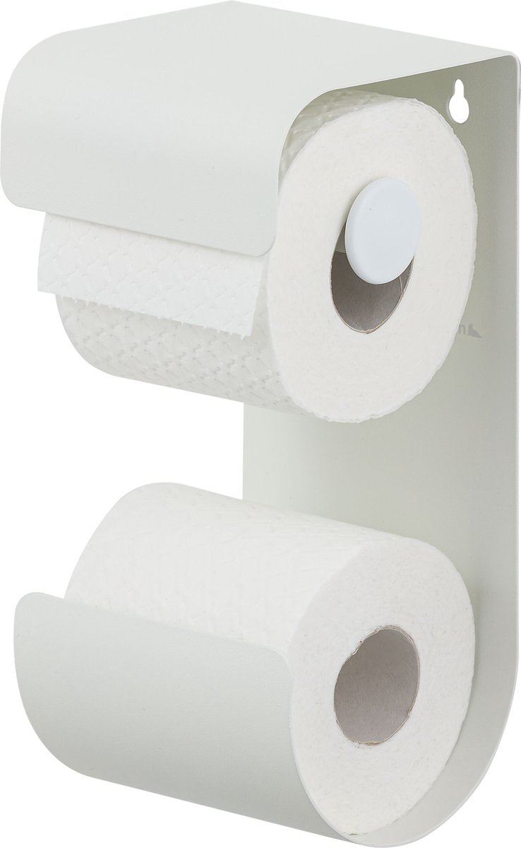Sealskin brix - wc rolhouder - toiletrolhouder - reserverolhouder - wit