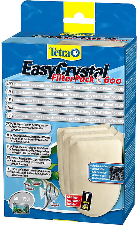 Tetra - Aquarium-Filtermaterial - Aquarium - tec fb600 Filterkartusche mit Aktivkohle 7,5x13,5x23cm - 1St