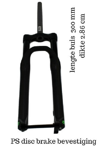 Fork Resilient 27,5 Zoll ATB MTB 1 1 8 Zoll Mattschwarz
