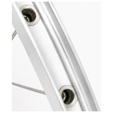 Shimano achterwiel 28 inch zac2000 - nexus 7-remnaaf - zilver geslepen