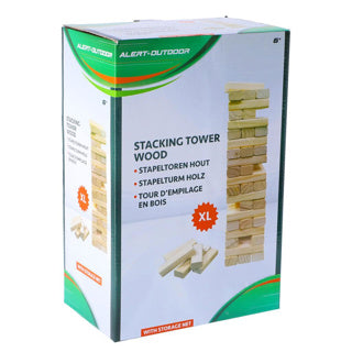 Alert Outdoor XL Stapelturm aus Holz
