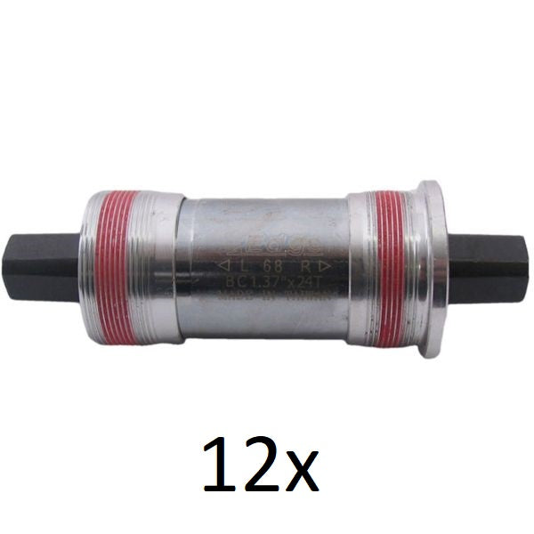 Čtvercová spodní držák 123 mm okraje 68 mm s hliníkovými šálky (12 kusů)