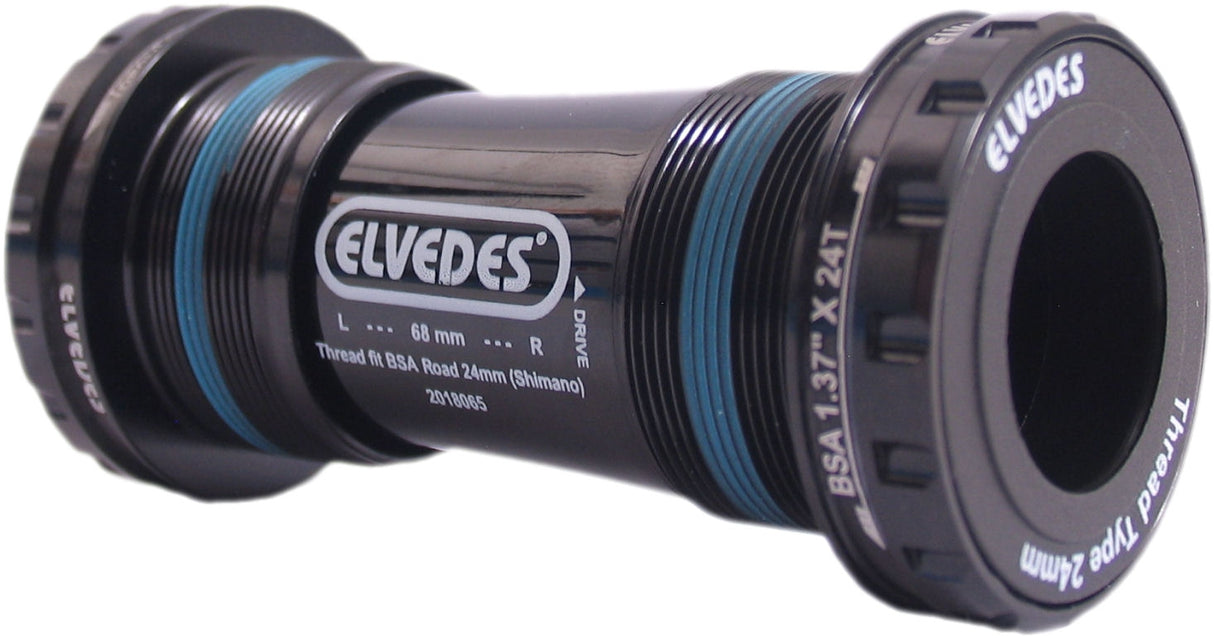 Player Shaft Elvedes HollowTech Shimano Race 24mm nero