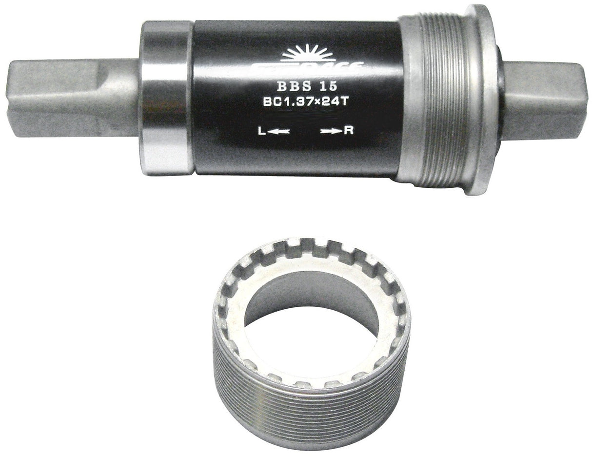 Sunrace Bottom Bracket Spieloos 116 mm Silber Schwarz