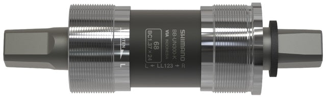 Shimano Square Bottom Bracket BB-UN300 68 mm 122 mm Kettenschutztyp