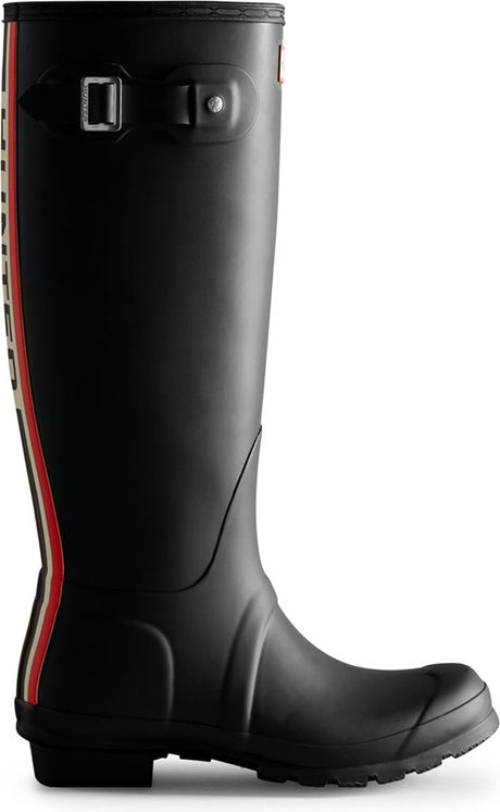 Hunter Org Tall LG Stiefel schwarz