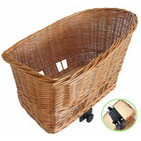 Basilikum Pasja - Hundebikekorb - groß - 50 cm - Hinterkorb - natürlich