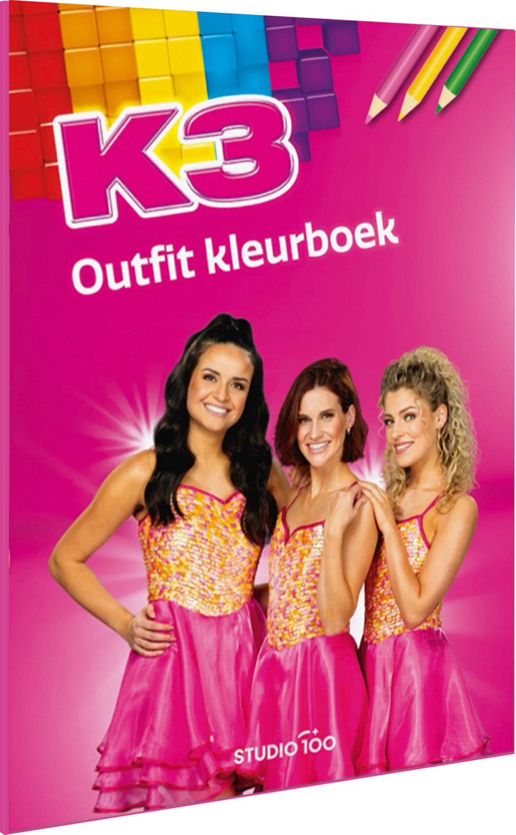 Studio 100 k3 Malbuch – Outfit-Malbuch