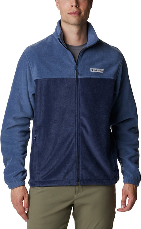 Columbia Steens Mountain™ Full Zip 2.0 Fleecejacke Herren – Fleecejacke mit durchgehendem Reißverschluss – Fleeceweste – Blau – Größe L