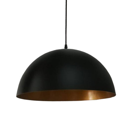 Homestyle pro mk108-gb industrielle Hängelampe 35x17,5 cm schwarzgoldenes Metall