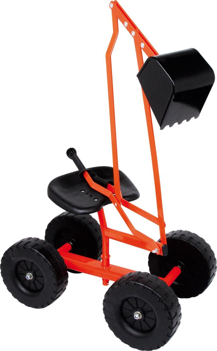 Kleiner Fuß - Bagger mit Rädern