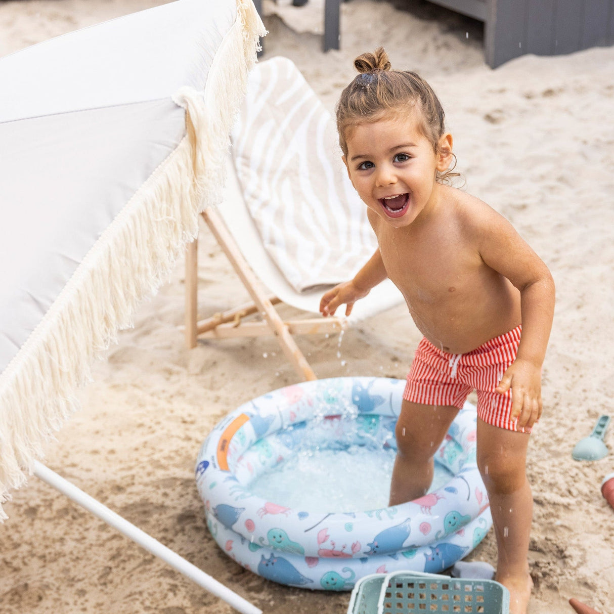 Meeresmagie | blaues Babybecken ø 60 cm