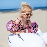 Safari-Chic | Roségoldene Schwimmbänder für 0–2 Jahre