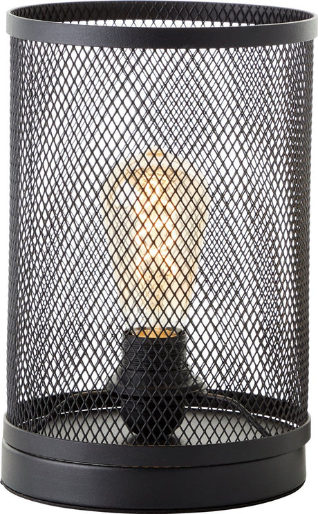 Brilliant Maze - Tischlampe - E27 max 1x60w - Schwarz