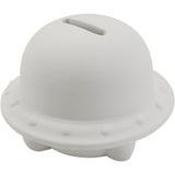 Creativ Company Tier-Spardose, UFO, Maße 9x9x8 cm, 6 Stück 1 Box