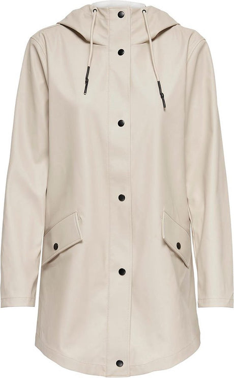 Nur Jacke Onlelisa Regenmantel Otw Noos 15261734 Silberfutter Damengröße - M