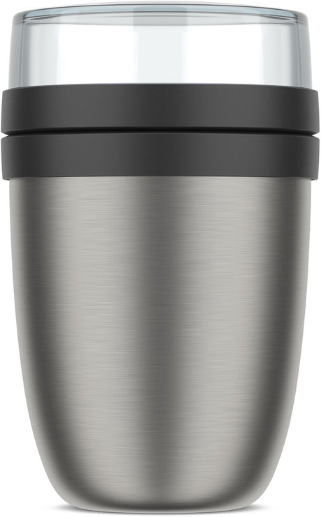 Mepal Isolier-Lunchpot Ellipse – 500 ml – Thermos-Lunchbox – Nordic Black
