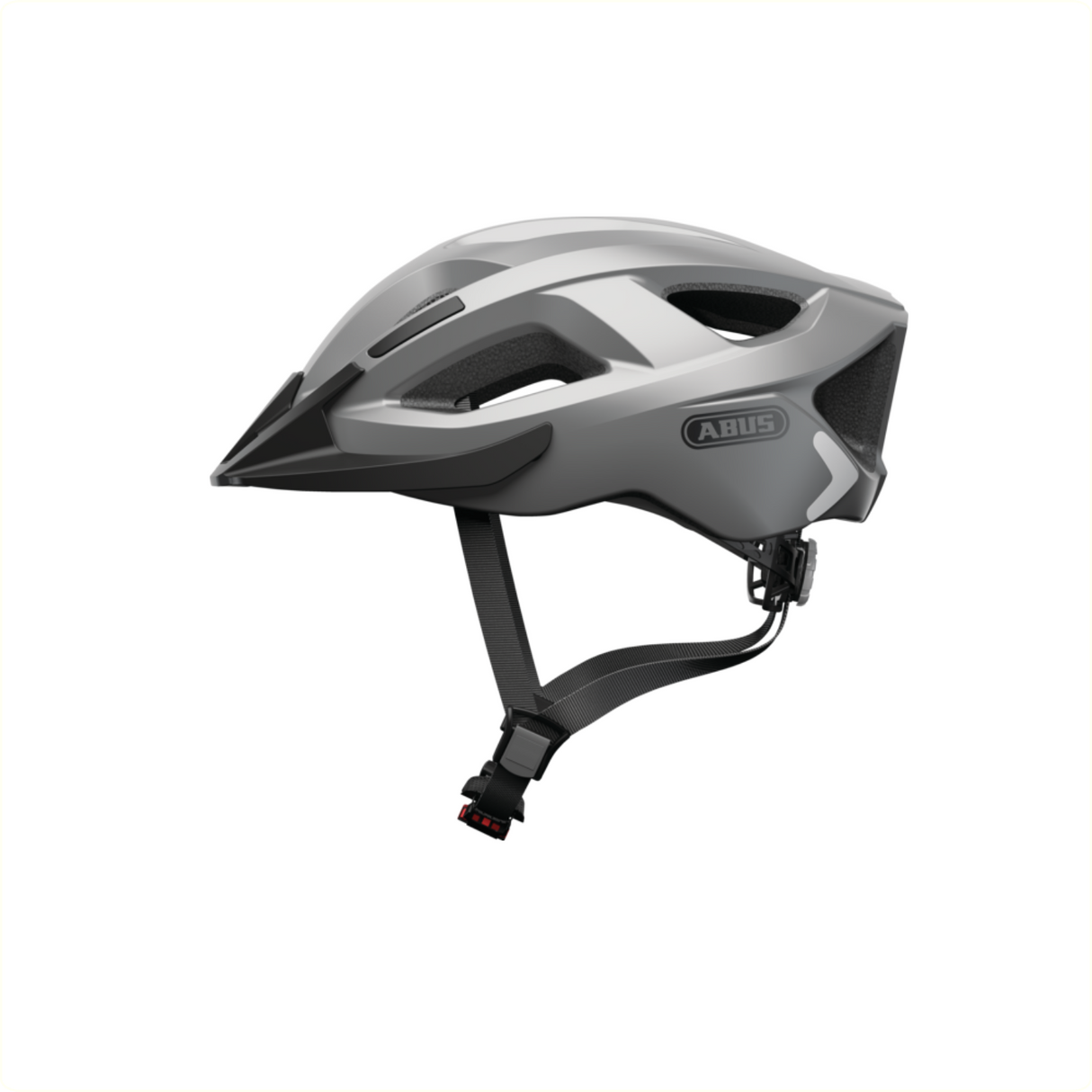 Abus Helm Aduro 2,0 m (52-58 cm). Srebrny