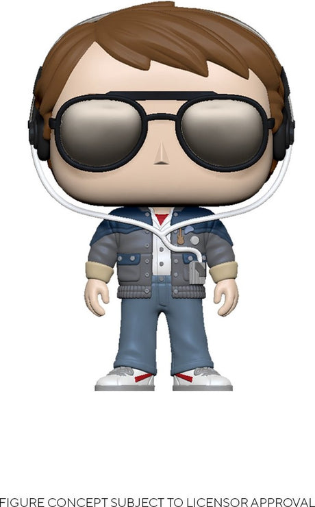 Funko Pop Back to the Future Vinylfigur „Marty mit Brille“.