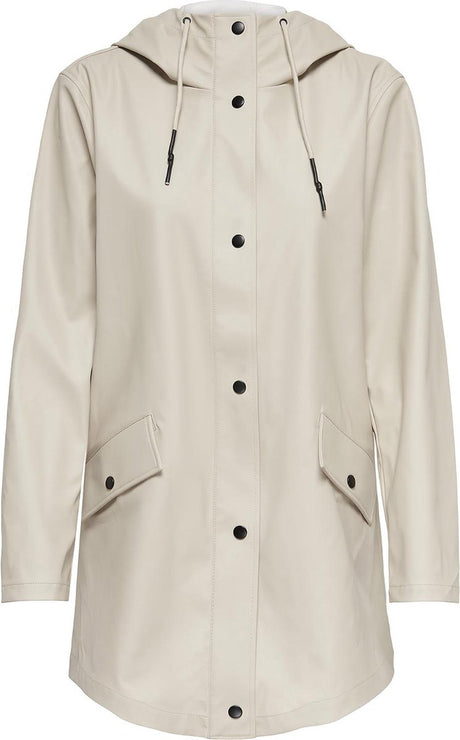 Nur Jacke Onlelisa Regenmantel Otw Noos 15261734 Silberfutter Damengröße - S