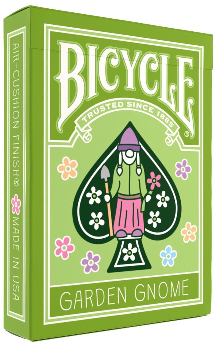 Bicycle® Gartenzwerg – Gartenzwerg – Premium-Spielkarten – Poker – Kreativ