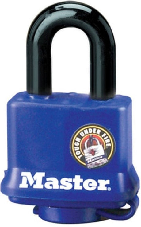 Masterlock wetterfestes blaues Vorhängeschloss 40 mm x 10 mm, 312 Euro