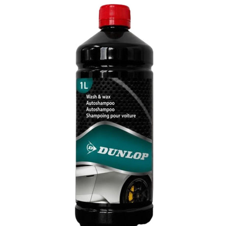 Dunlop Autoshampoo – schäumend – entfernt Fettinsekten – 1 Liter – Schwarz