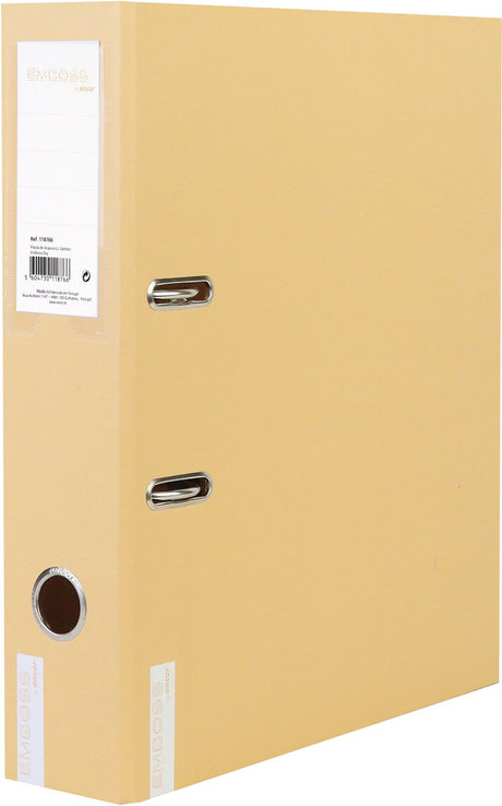 Ancor-Binder, geprägt, trocken, A4, 2r, 8 cm, Senfgelb -an-118742