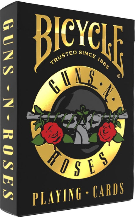 Bicycle Guns n' Roses – Premium-Spielkarten – Poker – Ultimates-Kollektion – Sammlerstück