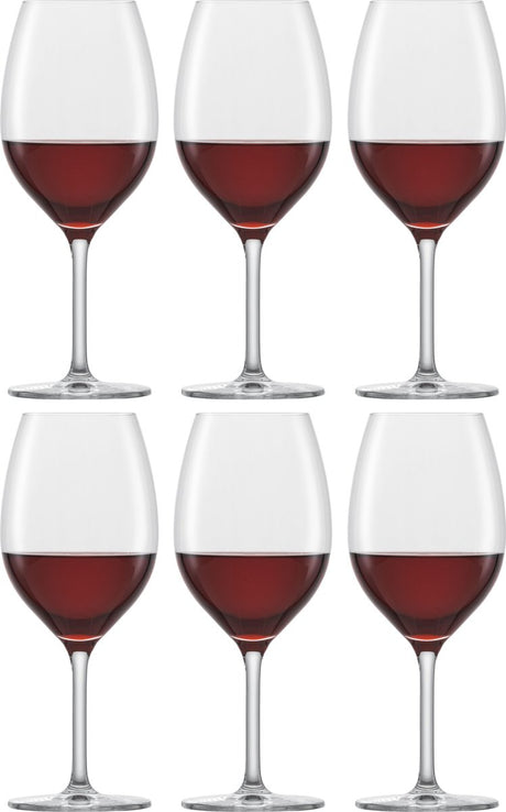 Schott Zwiesel Bankett-Rotweinglas 1 – 0,475 l – 6er-Set