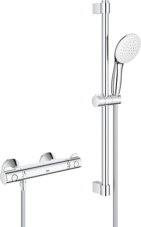Grohe Grohtherm 800 Komfortset 150mm mit Kupplungen 60cm chrom