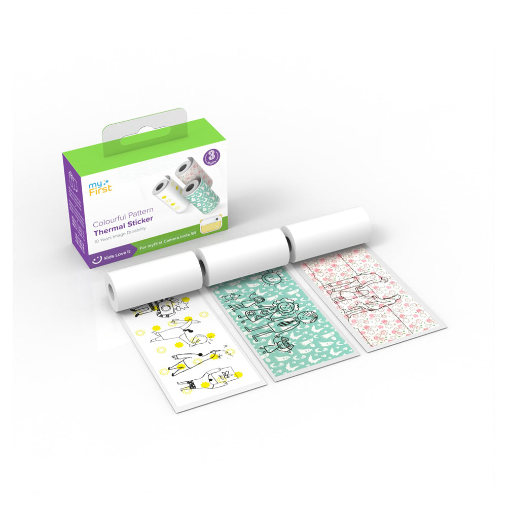 Myfirst Kamera Insta Thermoaufkleber Farbmuster