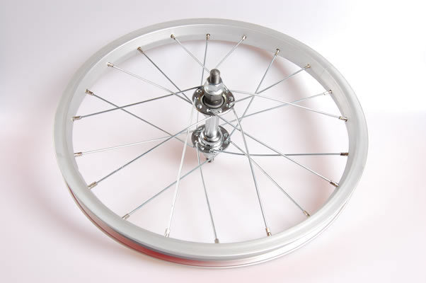 Hulzebos Vorderrad 16x1.75 Gesprochen Alu Silver