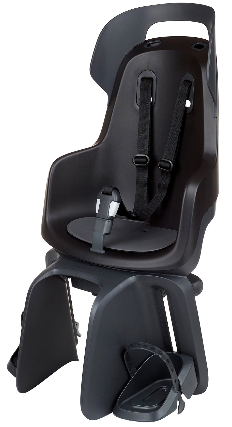 Asiento infantil de Bobike detrás de Go Maxi RS con confirmación de portaaviones (CFS) y modo de suspensión Urban Black